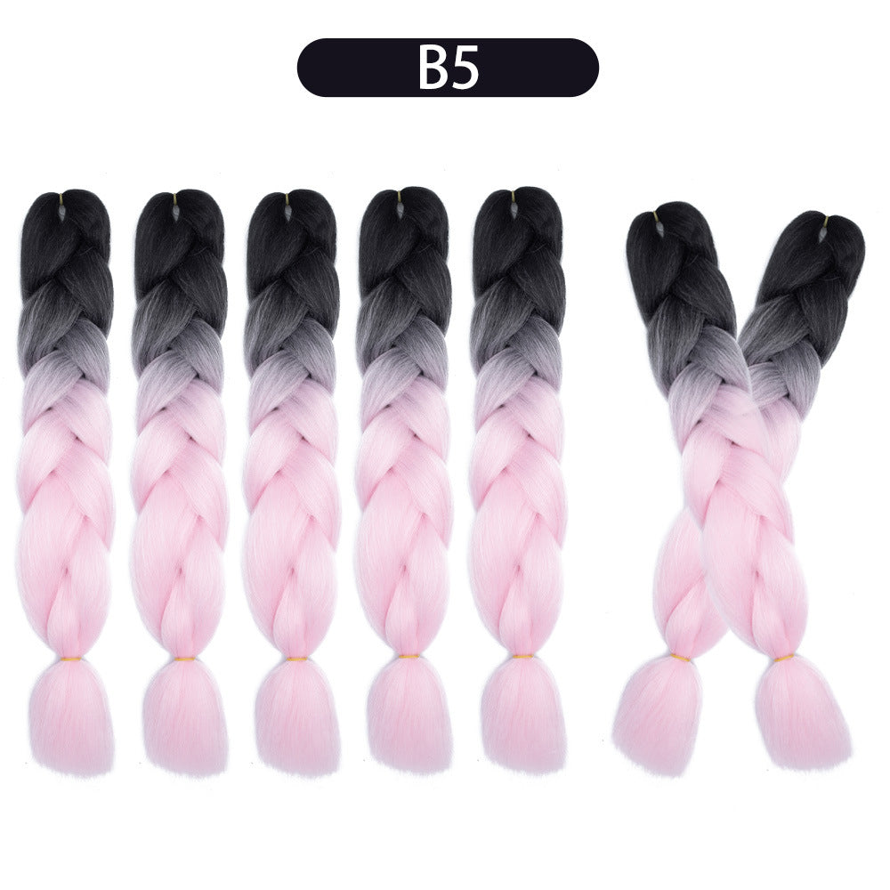 African High-Temperature Silk Braids