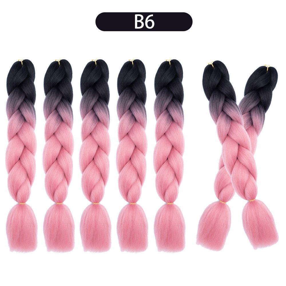 African High-Temperature Silk Braids
