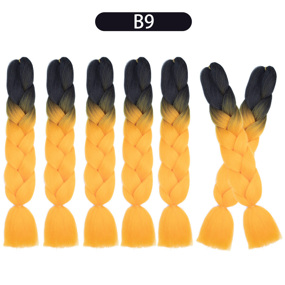 African High-Temperature Silk Braids