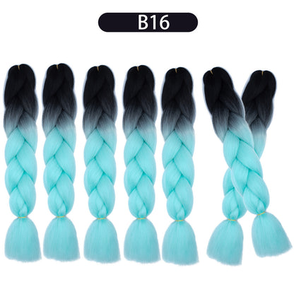 African High-Temperature Silk Braids