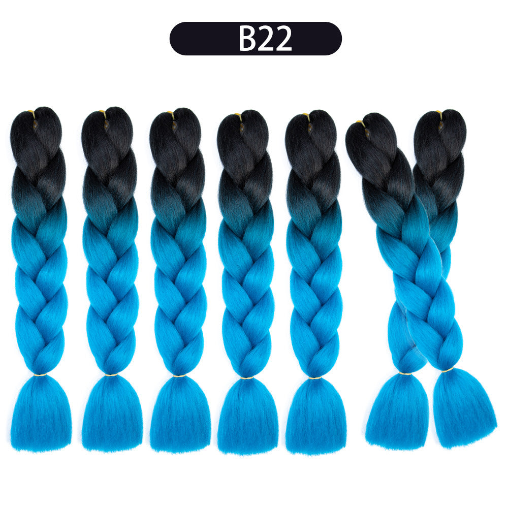 African High-Temperature Silk Braids