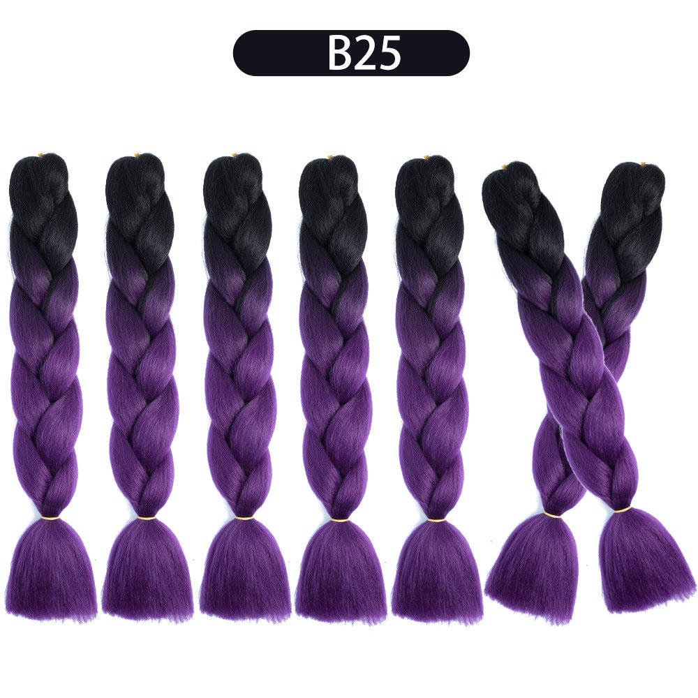 African High-Temperature Silk Braids
