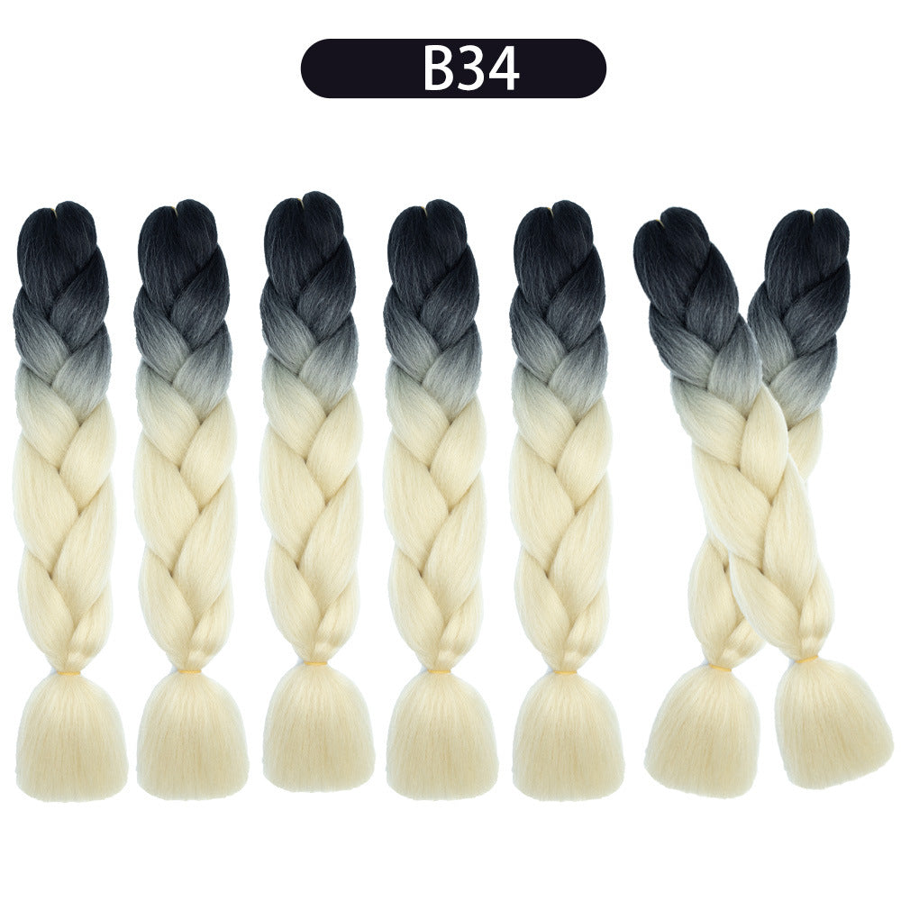 African High-Temperature Silk Braids