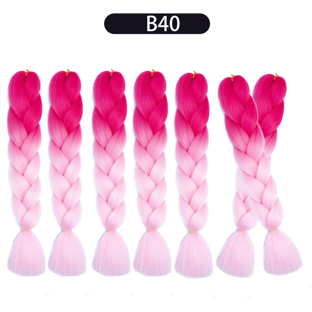 African High-Temperature Silk Braids