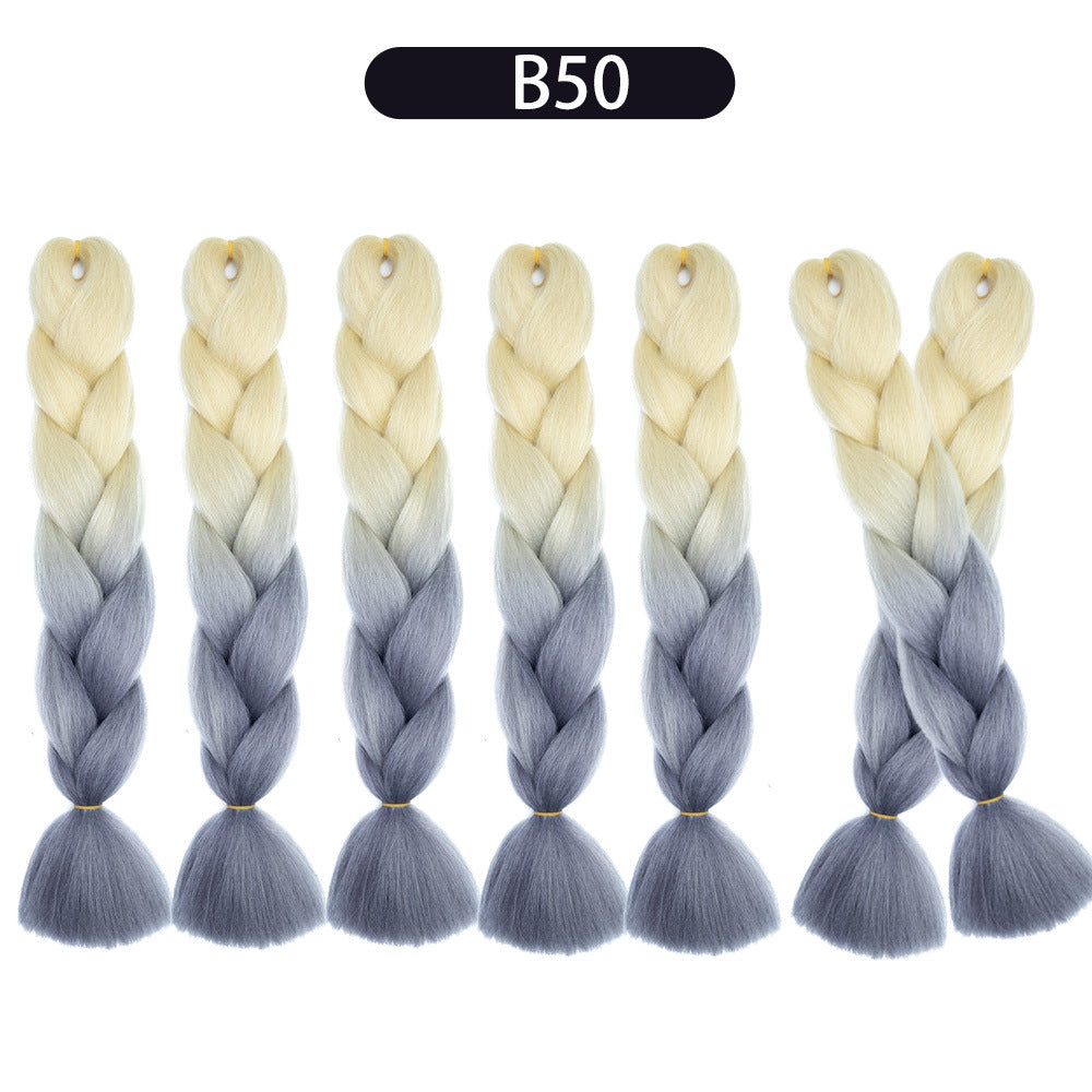 African High-Temperature Silk Braids