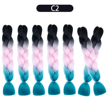 African High-Temperature Silk Braids