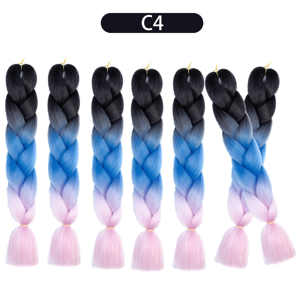 African High-Temperature Silk Braids
