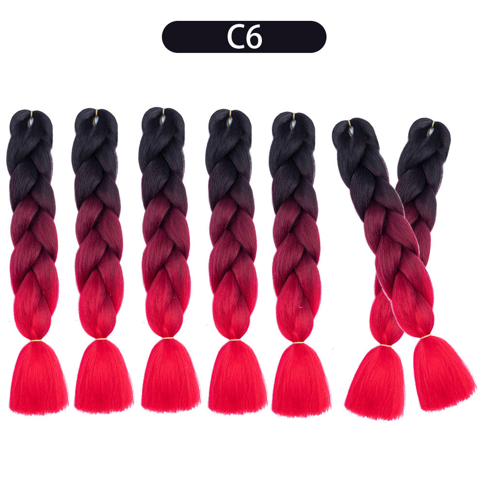 African High-Temperature Silk Braids