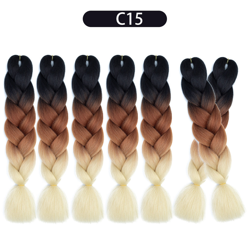 African High-Temperature Silk Braids