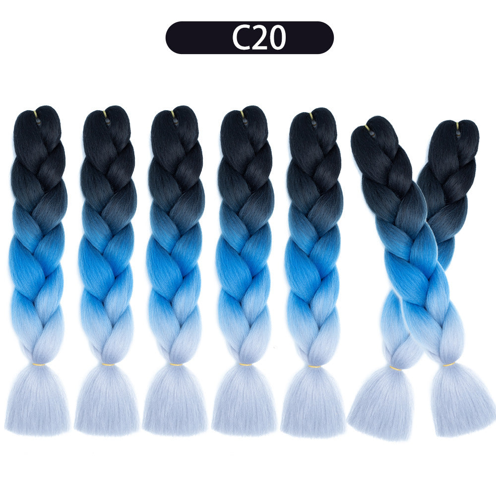 African High-Temperature Silk Braids