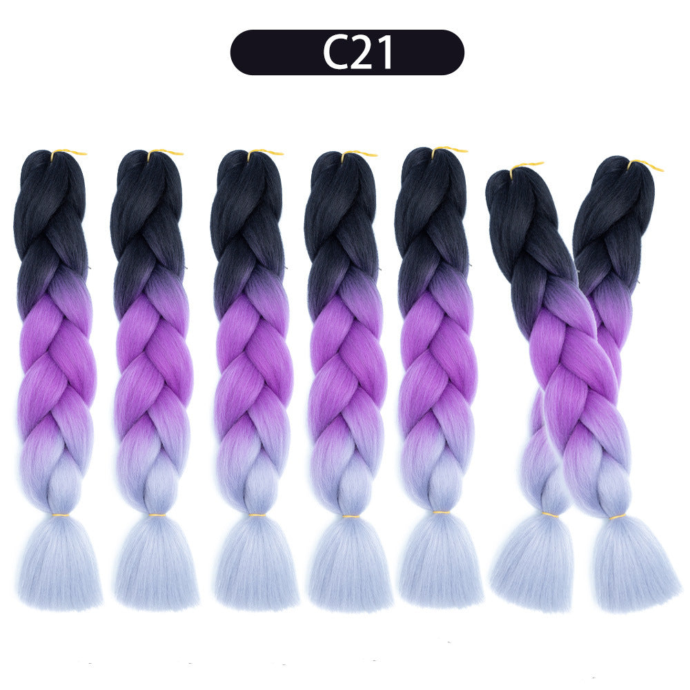 African High-Temperature Silk Braids