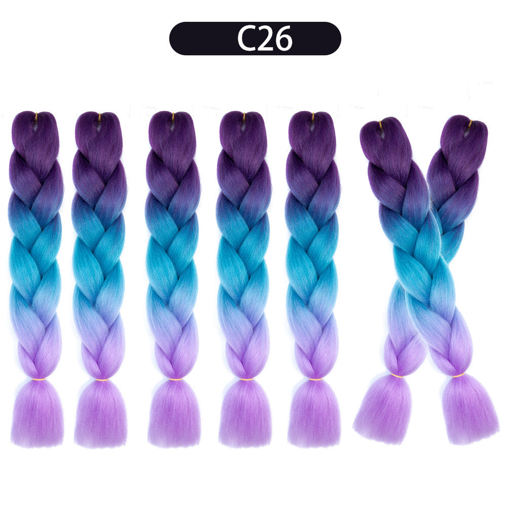 African High-Temperature Silk Braids