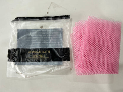 African net bath towel