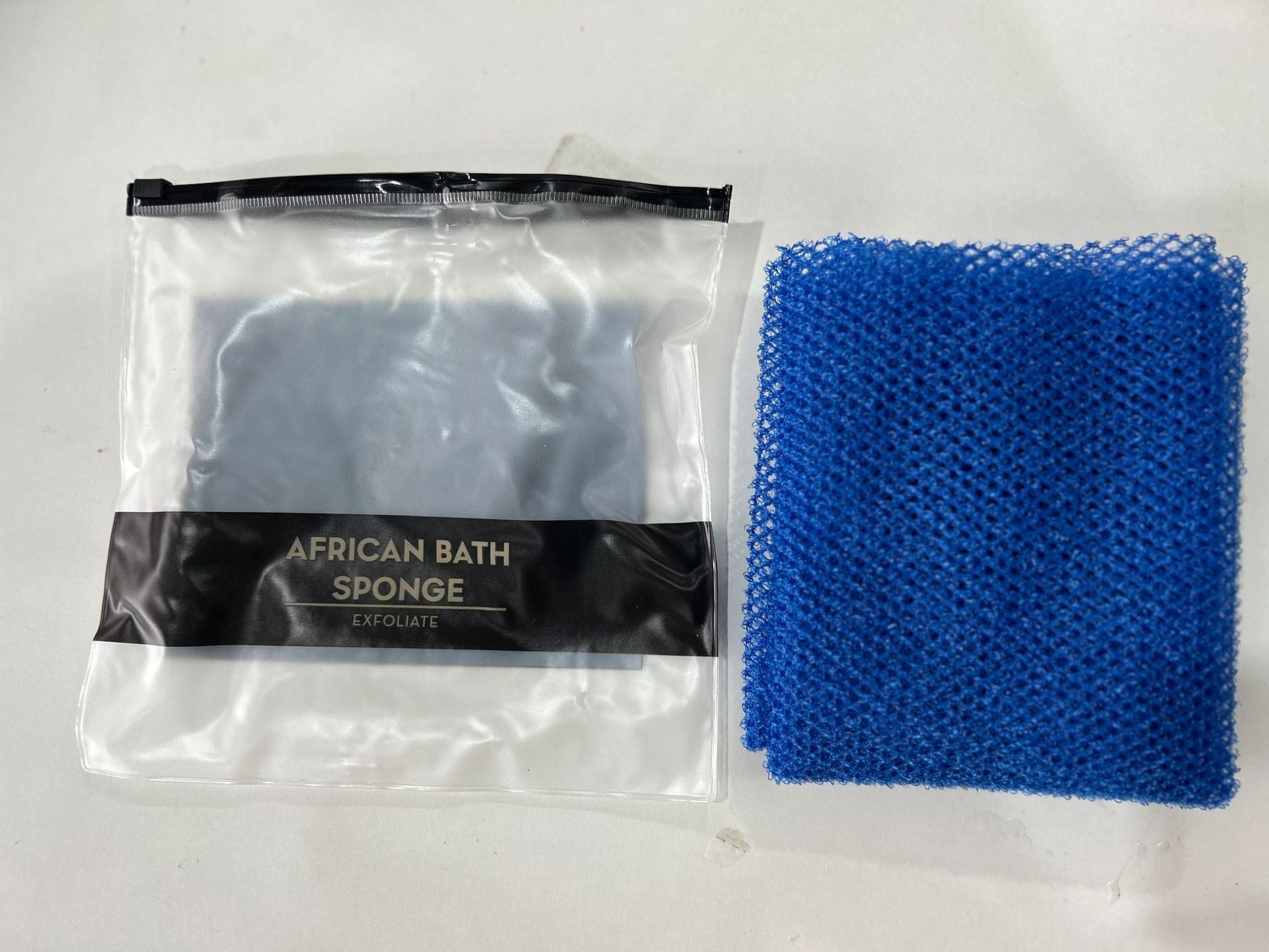 African net bath towel