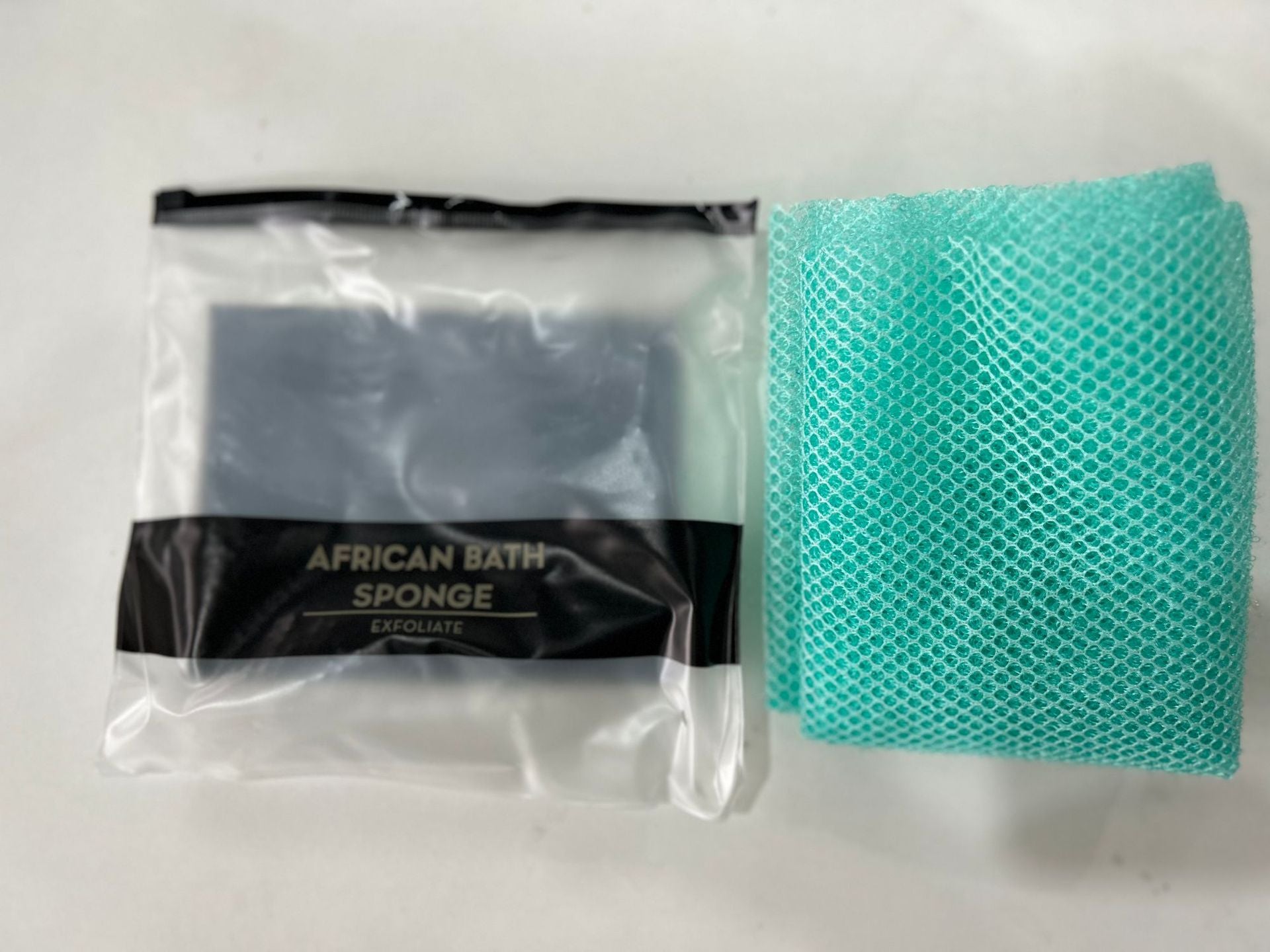 African net bath towel