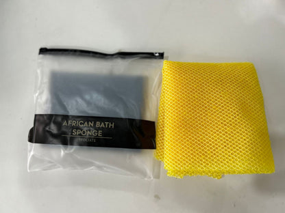 African net bath towel