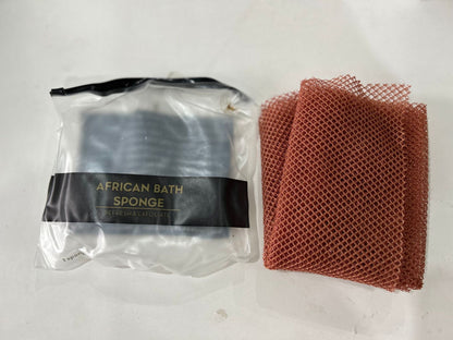 African net bath towel