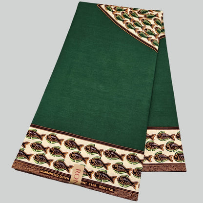 African Wax Print Cotton Fabric