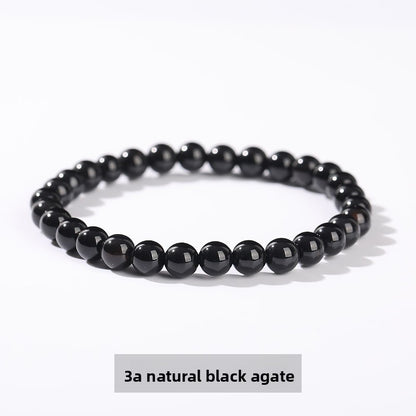 Agate bead bracelet