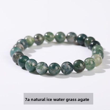 Agate bead bracelet