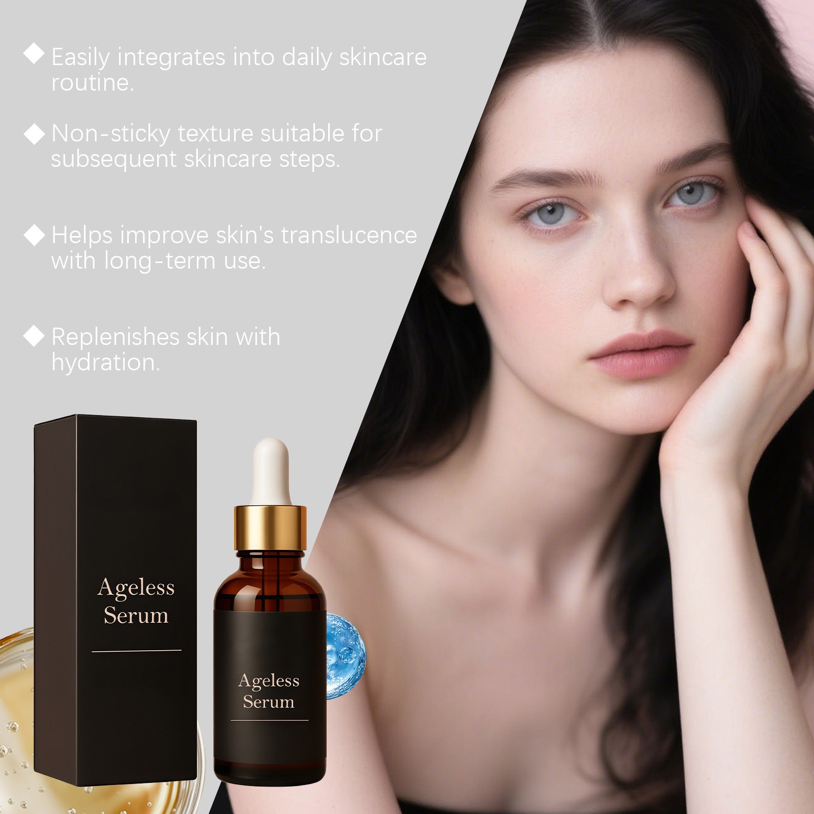 AgelessSerum Moisturizing Facial Essence
