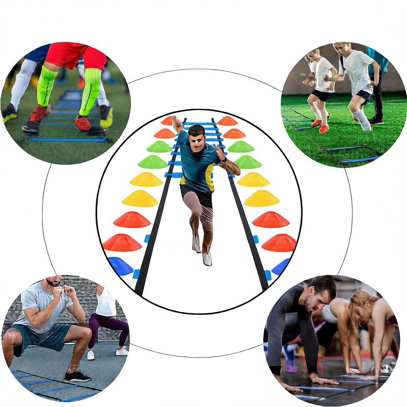 Agility ladder set
