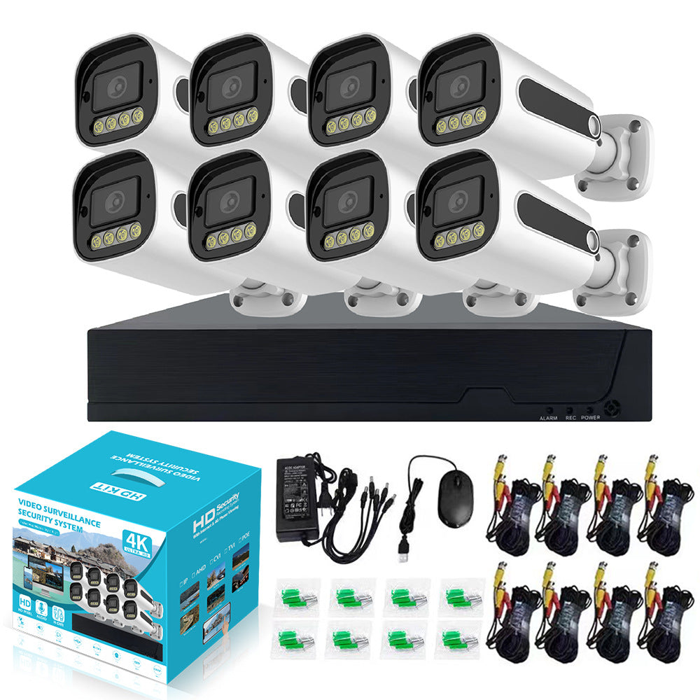 AHD Camera Kit with Full Color Night Vision and DVR