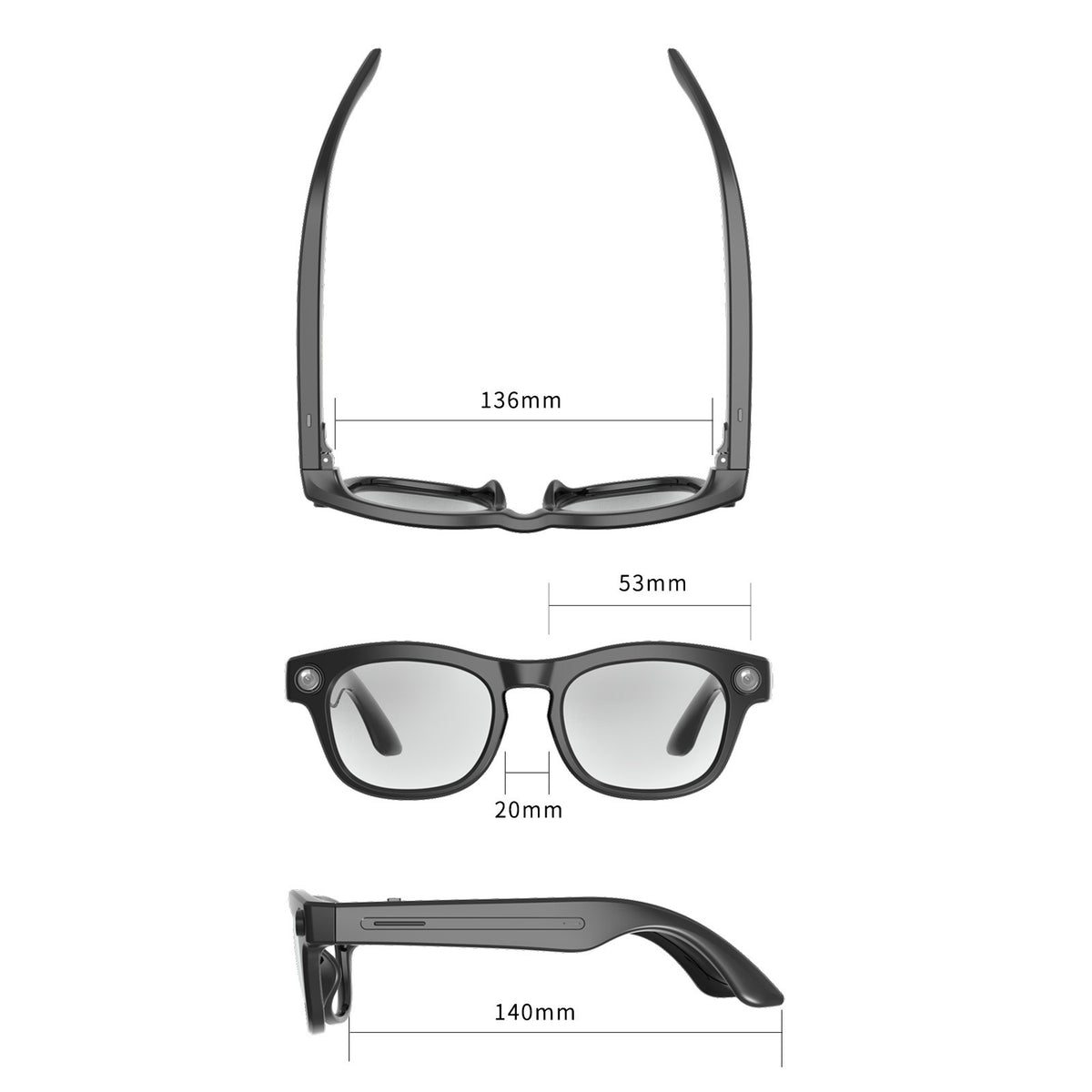 AI Bluetooth Glasses