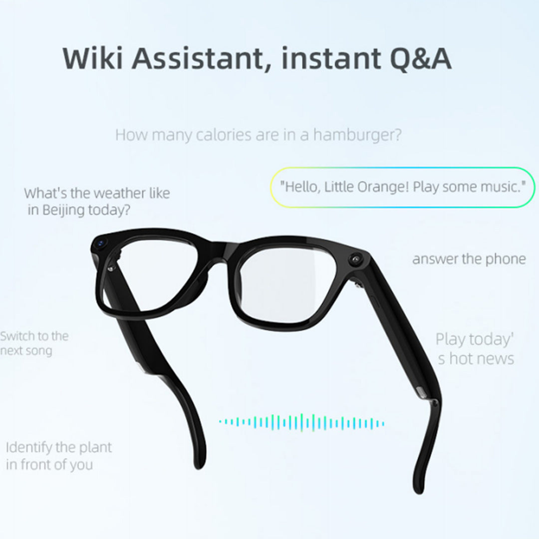 AI Bluetooth Smart Glasses with Camera