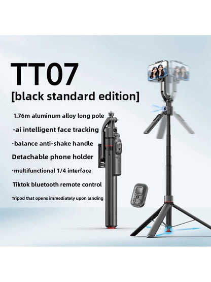 AI Face Tracking Smartphone Gimbal with Stabilizer