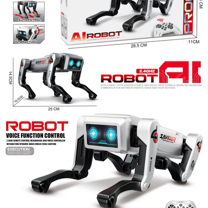 AI Intelligent Robot Dog with Voice Control