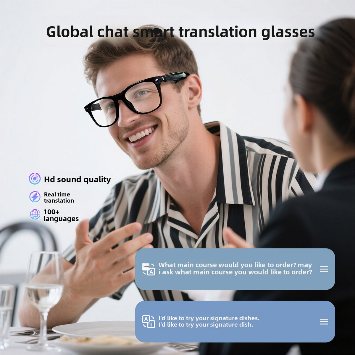 AI-powered Bluetooth glasses