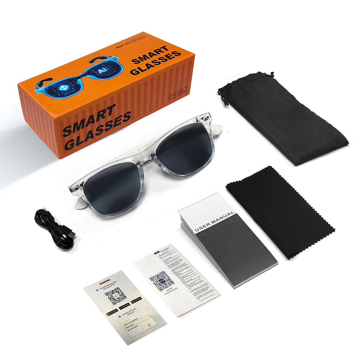 AI-powered Bluetooth glasses