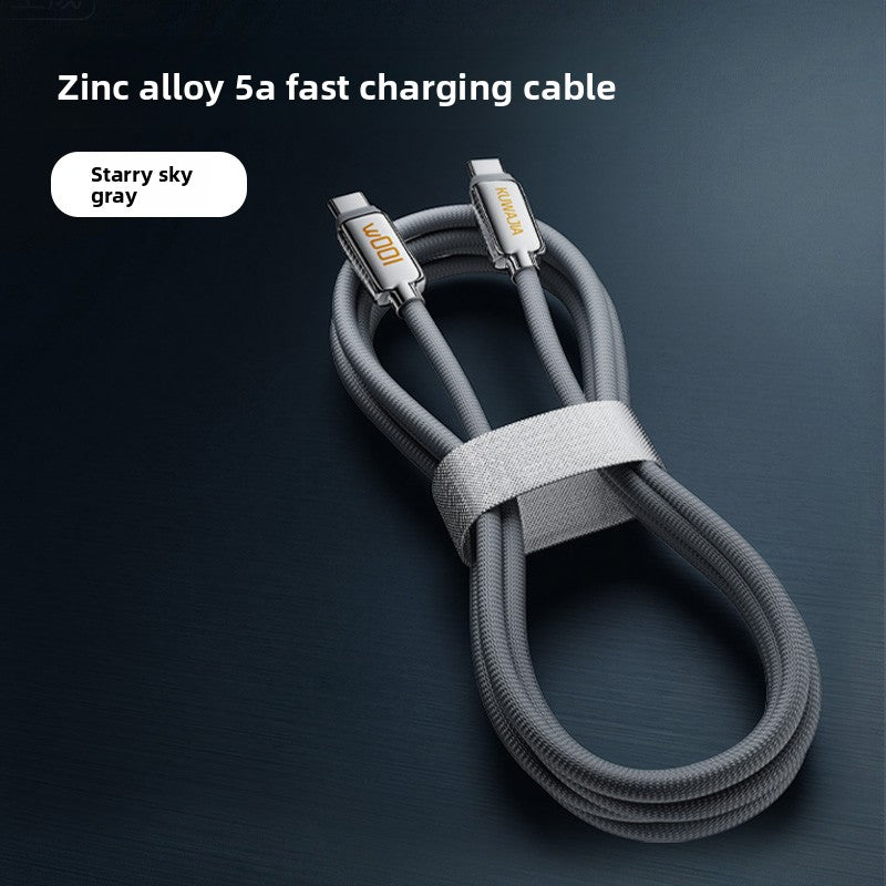 AI Recognition Automatic Power-Off 140W Fast Charging Data Cable