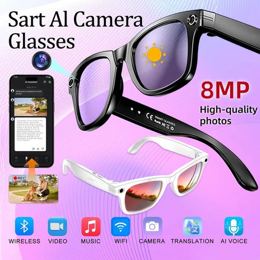AI Smart Glasses with Camera and Translation