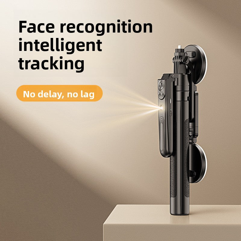AI Tracking Gimbal Selfie Stick with Bluetooth Remote