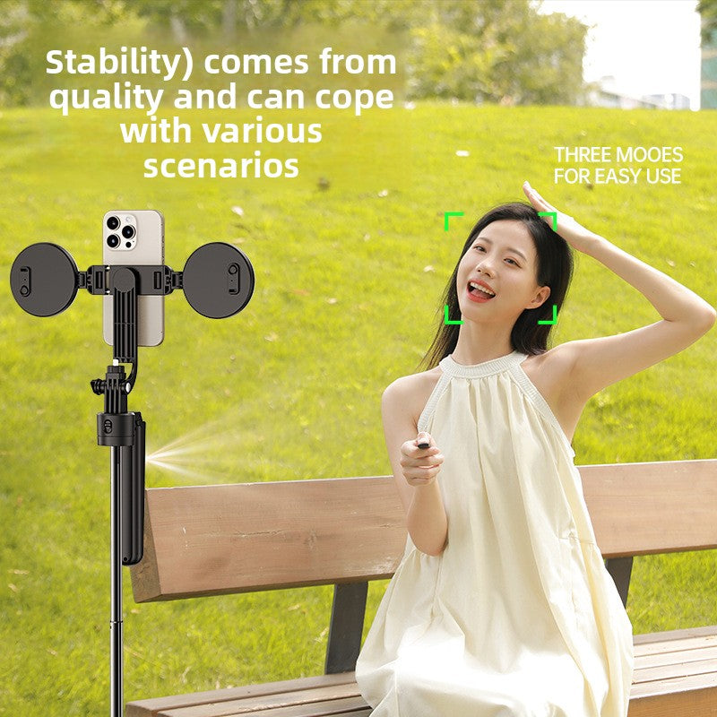 AI Tracking Gimbal Selfie Stick with Bluetooth Remote