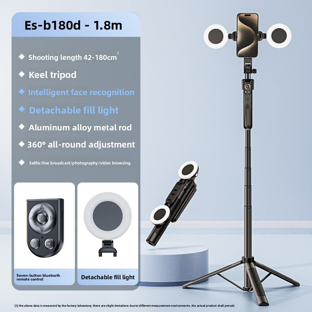 AI Tracking Gimbal Selfie Stick with Bluetooth Remote