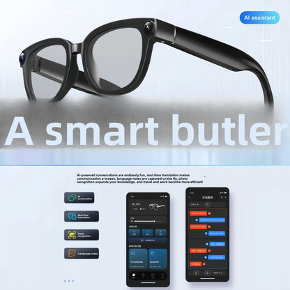 AI Translation Smart Glasses with Camera Bluetooth