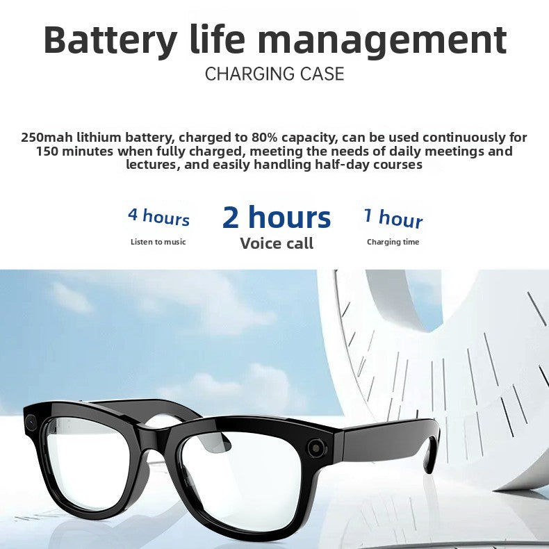 AI Translation Smart Glasses with HD Camera