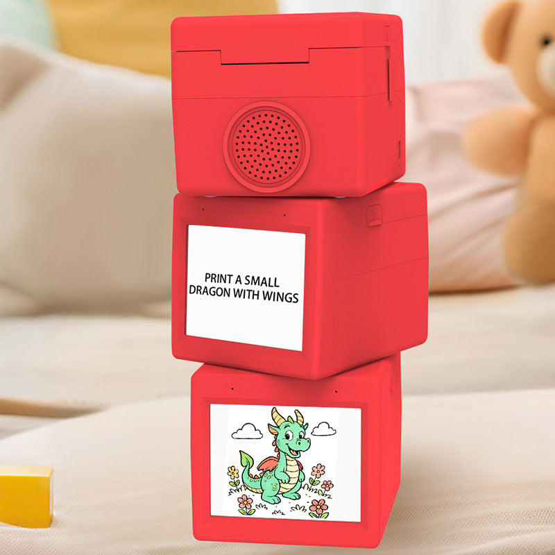 AI Voice Interactive Smart Mini Printer for Students