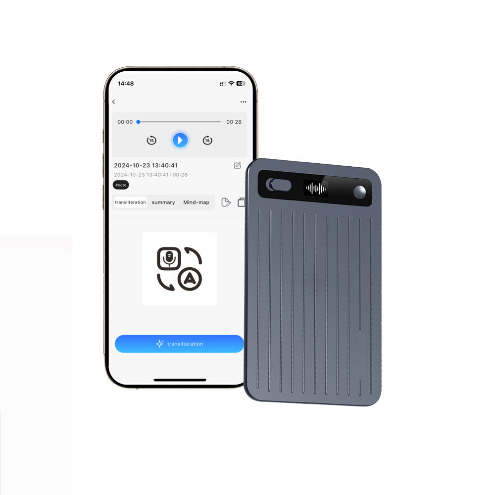 AI Voice Recorder with Transcription and Mind Map Summary