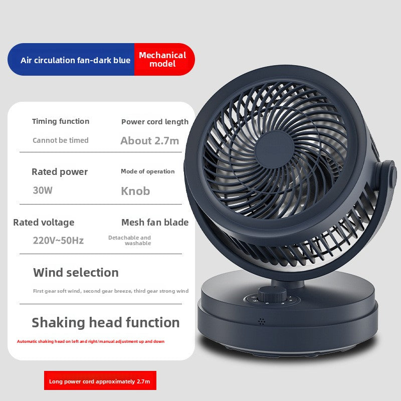 Air circulation fan turbine desktop electric fan