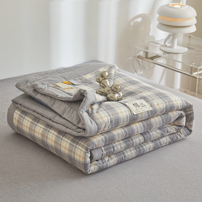 Air-conditioned pure cotton summer cool quilt