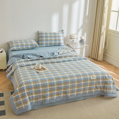 Air-conditioned pure cotton summer cool quilt