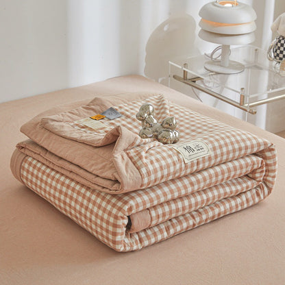 Air-conditioned pure cotton summer cool quilt