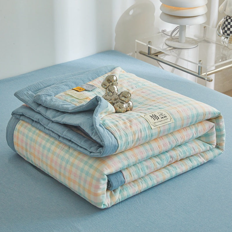 Air-conditioned pure cotton summer cool quilt