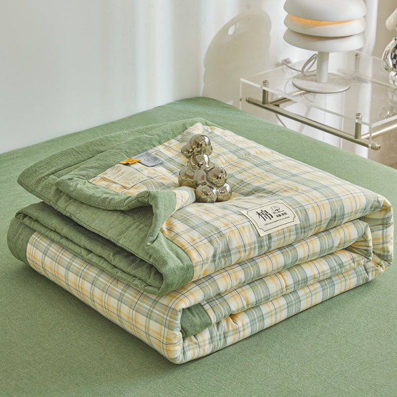 Air-conditioned pure cotton summer cool quilt