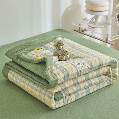 Air-conditioned pure cotton summer cool quilt