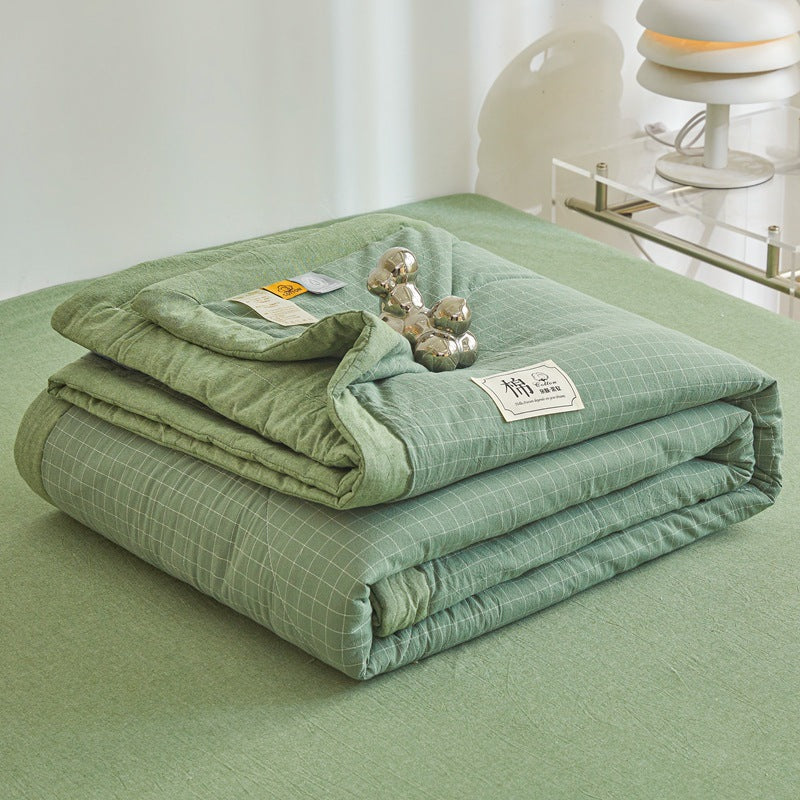 Air-conditioned pure cotton summer cool quilt
